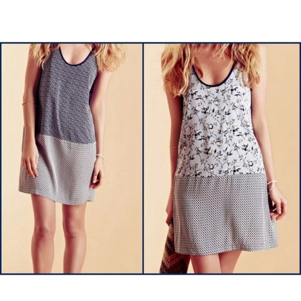 Joie ‘Shallcross’ Reversible Silk Shift Dress